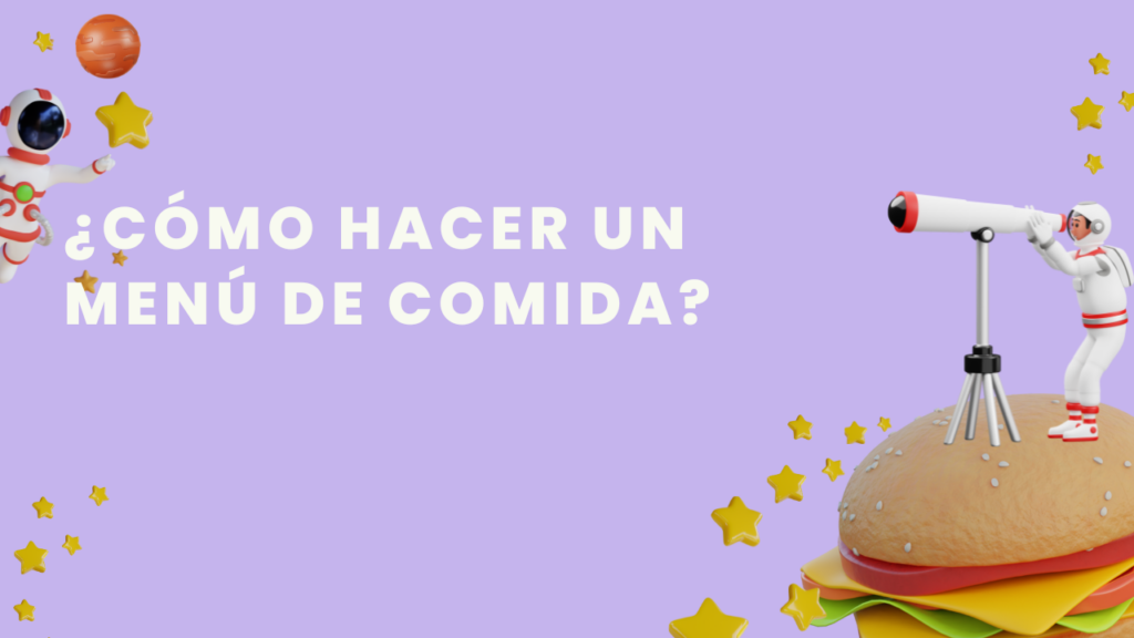 Menu de comida