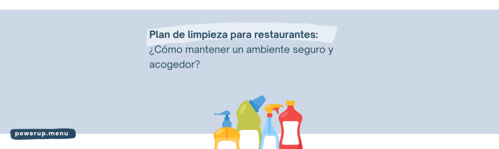 plan de limpieza restaurante